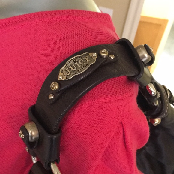 Juicy Couture Vintage Genuine Leather Shoulder Bag - Picture 4 of 15